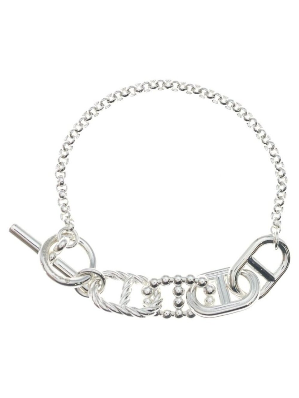 Hermes Parade Bracelet Alea PM Silver Chain